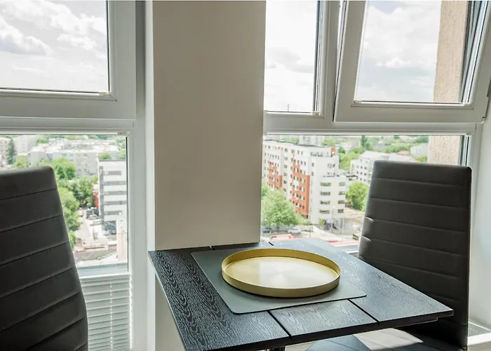 Cozy Penthousestudio Cityview W12 * Bucharest